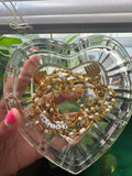 “relax” Affirmation Bracelets (3pc set) with gold Duafe charm