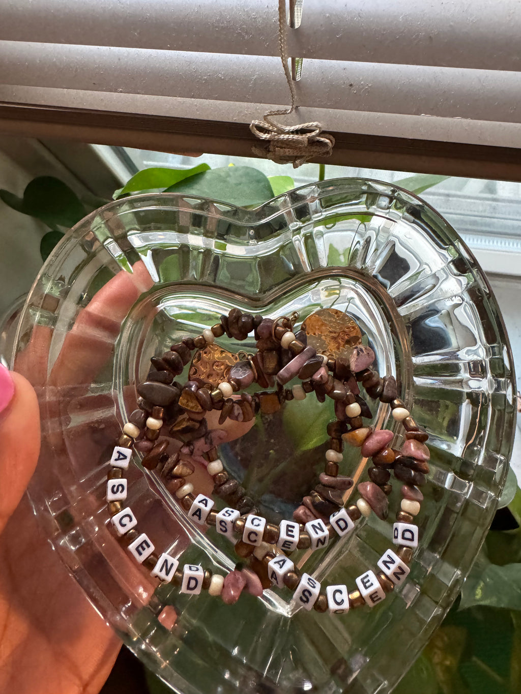 “ascend” Affirmation Charm Bracelets