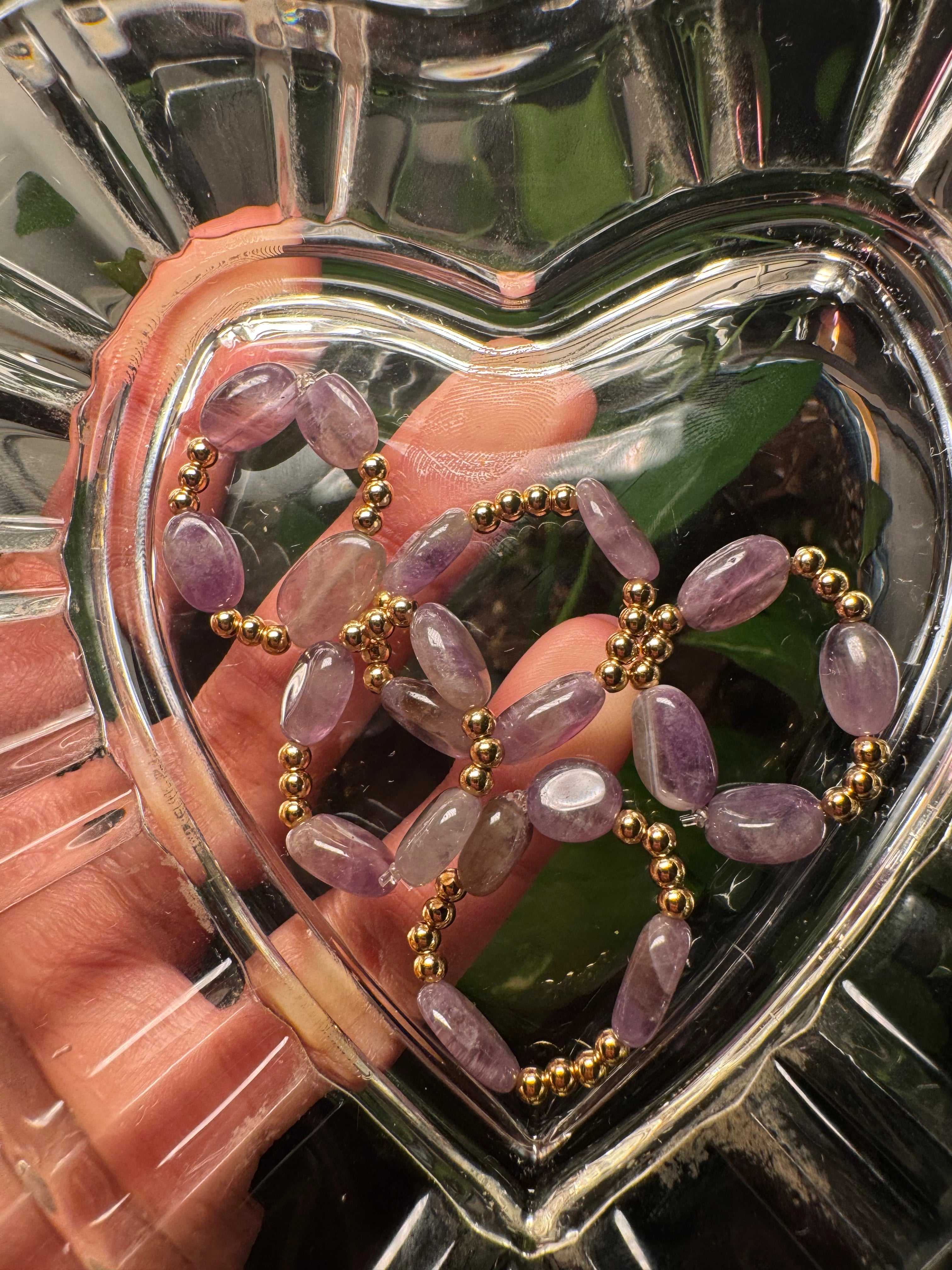 Amethyst💜 Stretch Rings