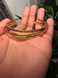 Affirmation cuff bracelets (adjustable)