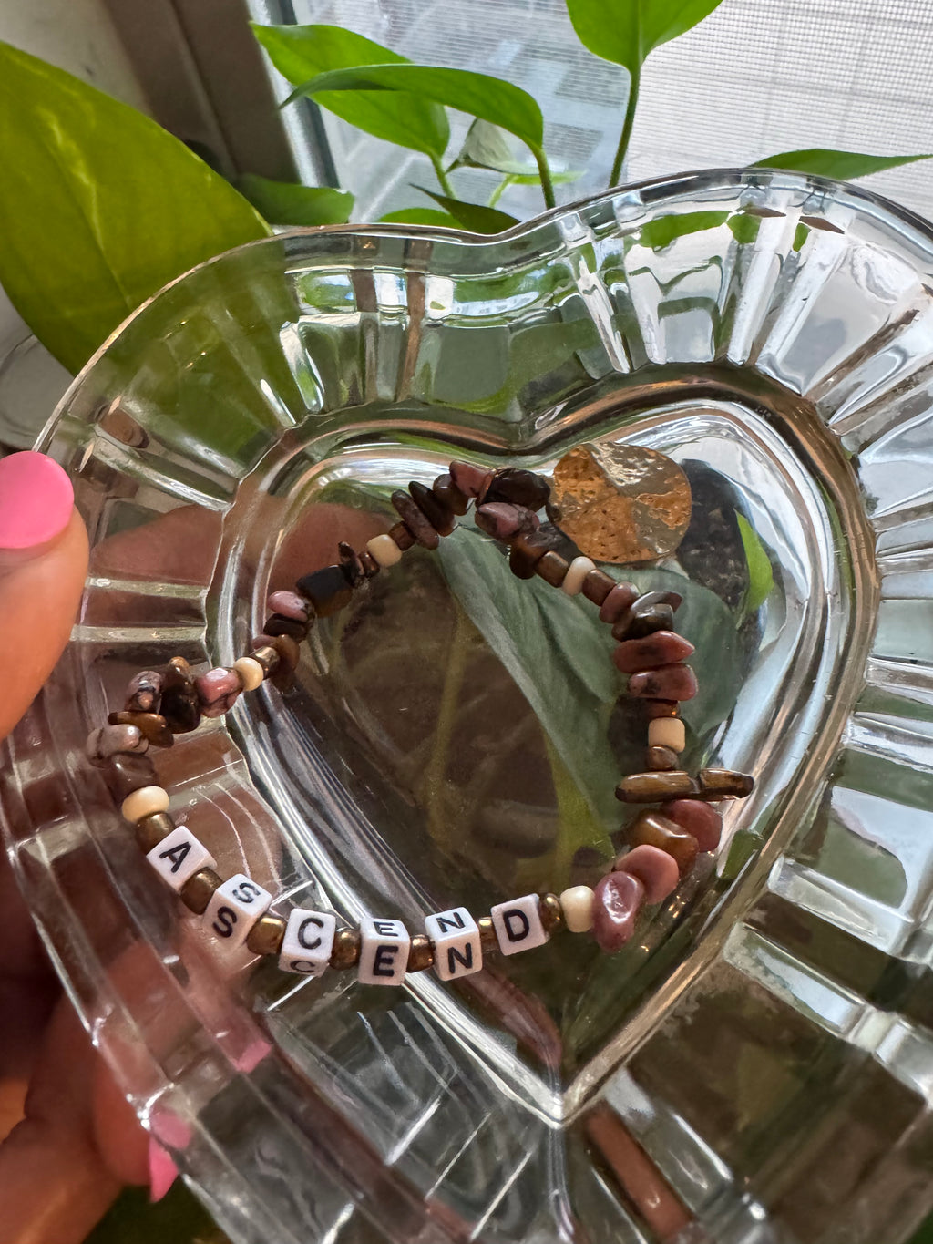 “ascend” Affirmation Charm Bracelets